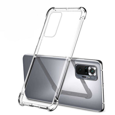 Xiaomi Redmi Note 10 Pro Kılıf Zore Nitro Anti Shock Silikon Renksiz