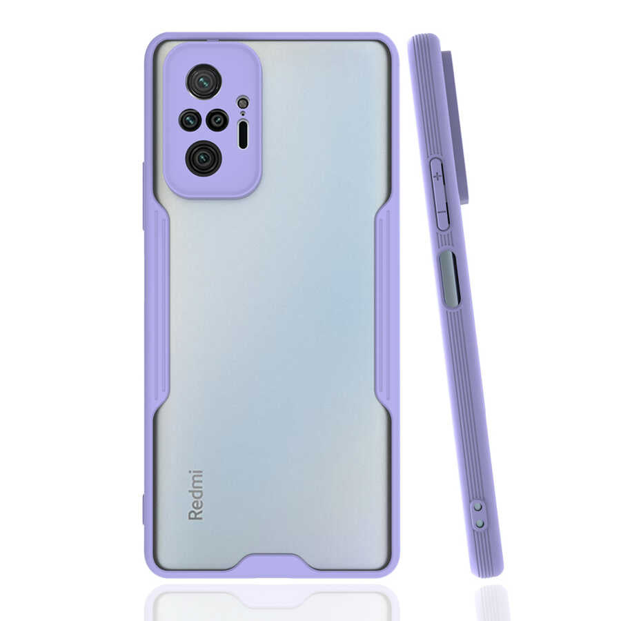 Xiaomi Redmi Note 10 Pro Kılıf Zore Parfe Kapak Pembe