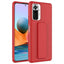 Xiaomi Redmi Note 10 Pro Kılıf Zore Qstand Kapak Kırmızı