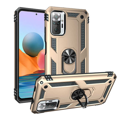 Xiaomi Redmi Note 10 Pro Kılıf Zore Vega Kapak Gold