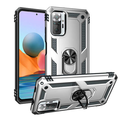 Xiaomi Redmi Note 10 Pro Kılıf Zore Vega Kapak Gri