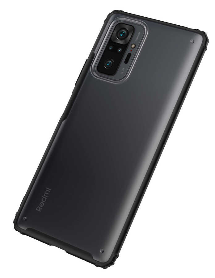 Xiaomi Redmi Note 10 Pro Kılıf Zore Volks Kapak Koyu Yeşil