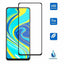 Xiaomi Redmi Note 10 Pro Zore Kenarları Kırılmaya Dayanıklı Cam Ekran Koruyucu Siyah