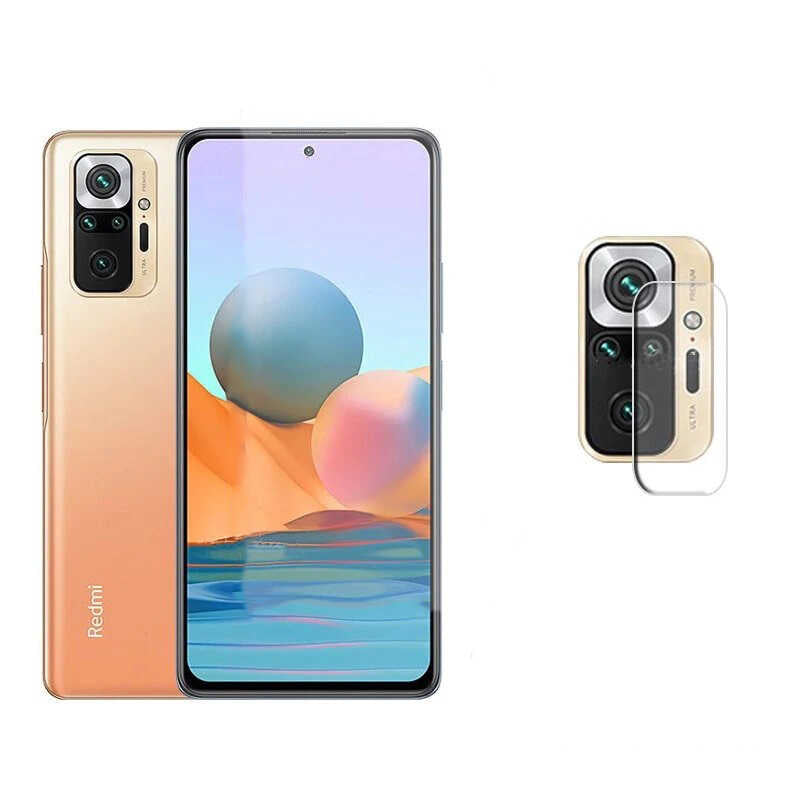 Xiaomi Redmi Note 10 Pro Zore Nano Kamera Koruyucu Renksiz