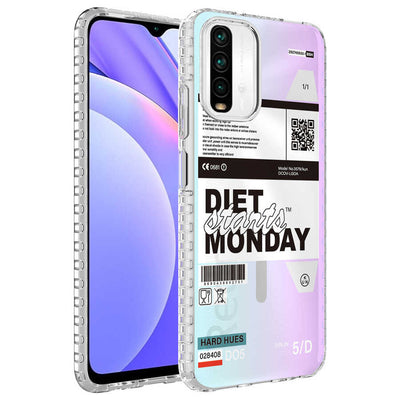 Xiaomi Redmi Note 10S Kılıf Airbag Kenarlı Renkli Desenli Silikon Zore Elegans Kapak NO5