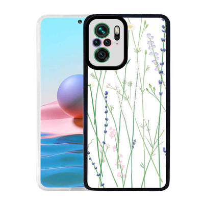 Xiaomi Redmi Note 10S Kılıf Zore M-Fit Desenli Kapak Flower No4