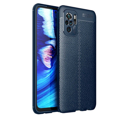 Xiaomi Redmi Note 10S Kılıf Zore Niss Silikon Kapak Lacivert