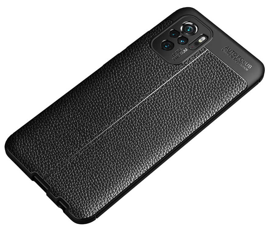Xiaomi Redmi Note 10S Kılıf Zore Niss Silikon Kapak Kırmızı