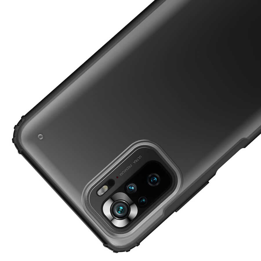 Xiaomi Redmi Note 10S Kılıf Zore Volks Kapak Kırmızı