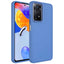 Xiaomi Redmi Note 11 Global Kılıf Metal Çerçeve ve Buton Tasarımlı Silikon Zore Luna Kapak
