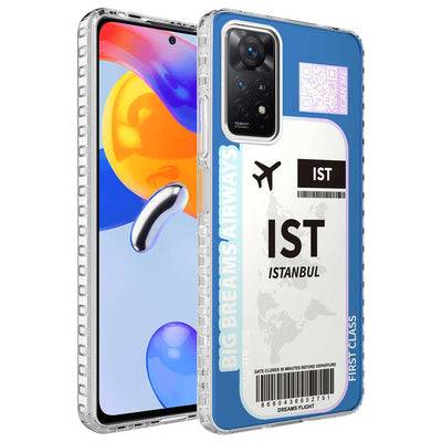 Xiaomi Redmi Note 11 Pro 5G Kılıf Airbag Kenarlı Renkli Desenli Silikon Zore Elegans Kapak