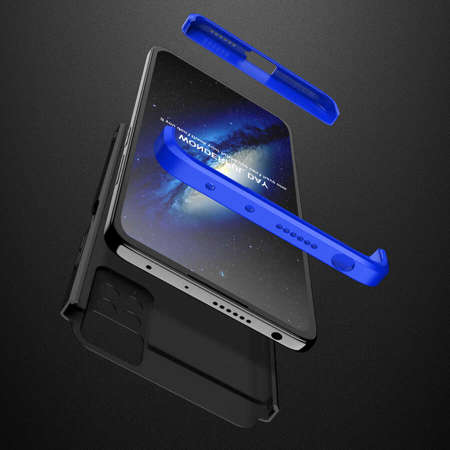 Xiaomi Redmi Note 11 Pro 5G Kılıf Zore Ays Kapak Mavi