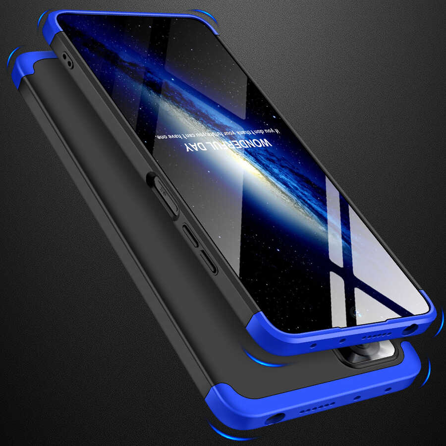 Xiaomi Redmi Note 11 Pro 5G Kılıf Zore Ays Kapak Siyah-Gri