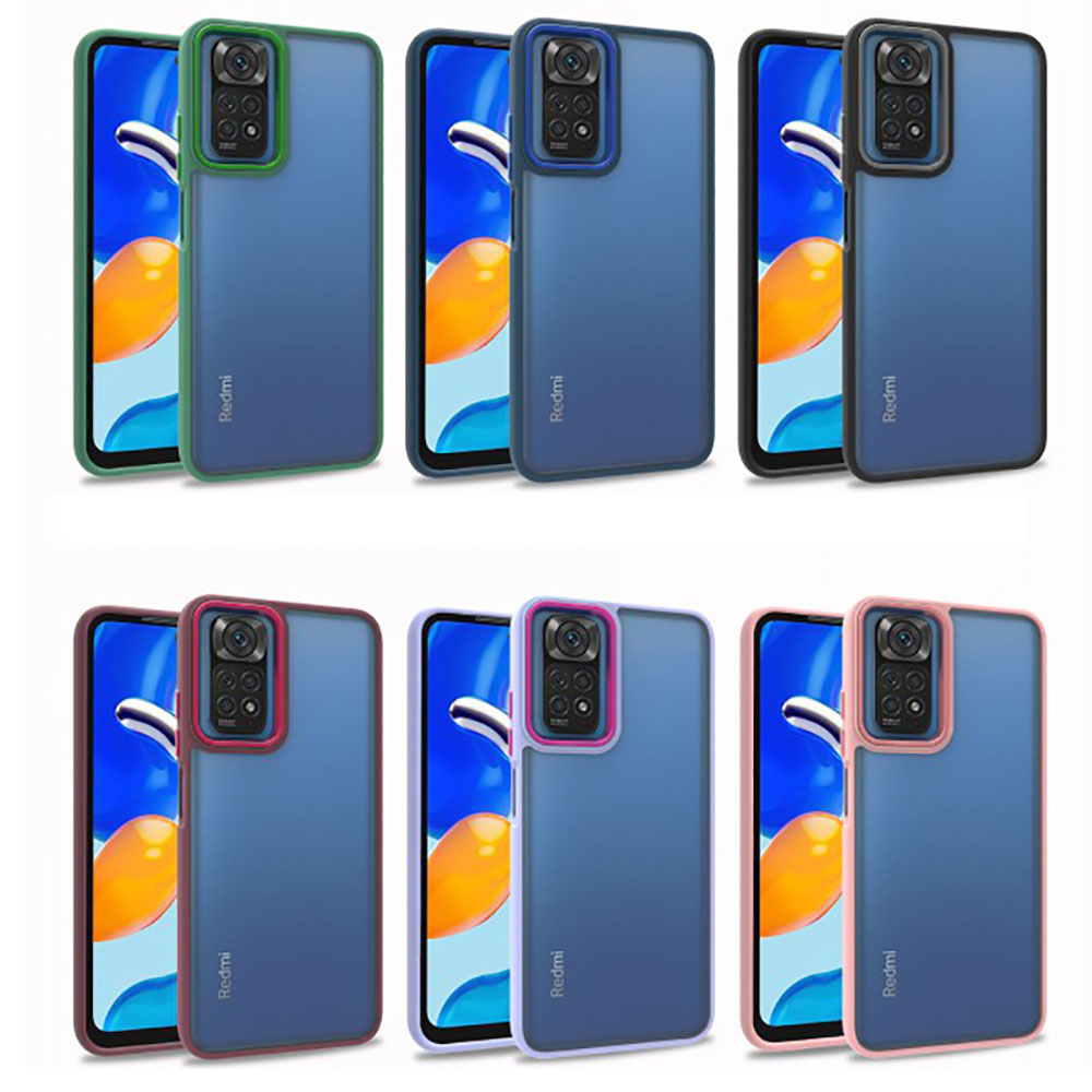 Xiaomi Redmi Note 11 Pro 5G Kılıf Zore Flora Kapak Rose Gold