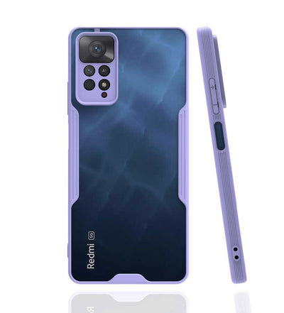 Xiaomi Redmi Note 11 Pro 5G Kılıf Zore Parfe Kapak Mor