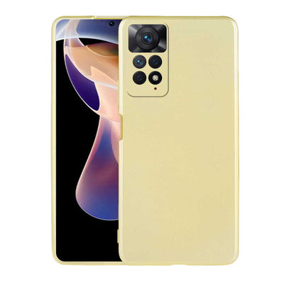 Xiaomi Redmi Note 11 Pro 5G Kılıf Zore Premier Silikon Kapak Rose Gold