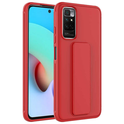 Xiaomi Redmi Note 11 Pro 5G Kılıf Zore Qstand Kapak Siyah