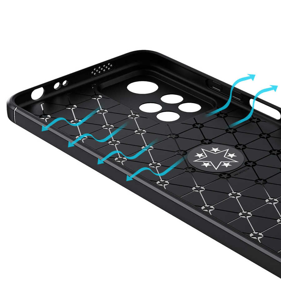 Xiaomi Redmi Note 11 Pro 5G Kılıf Zore Ravel Silikon Kapak Kırmızı