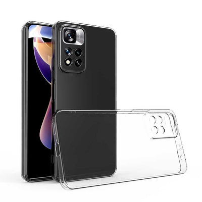 Xiaomi Redmi Note 11 Pro Plus 5G Kılıf Zore Kamera Korumalı Süper Silikon Kapak Renksiz