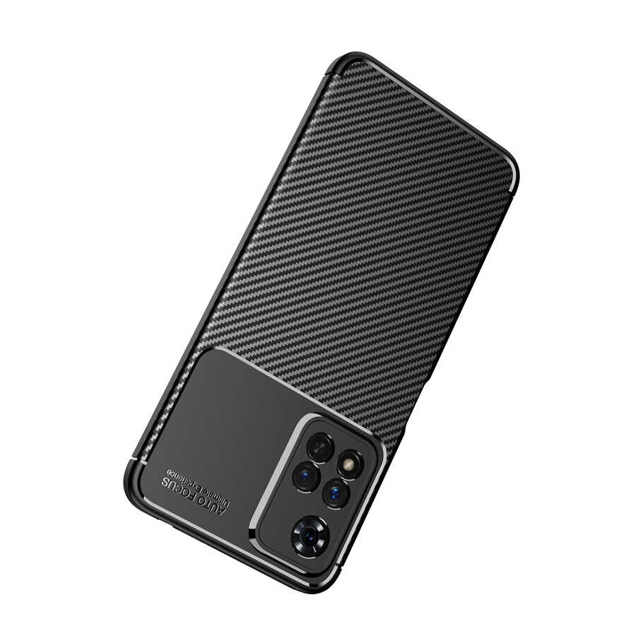 Xiaomi Redmi Note 11 Pro Plus 5G Kılıf Zore Negro Silikon Kapak Lacivert