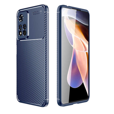 Xiaomi Redmi Note 11 Pro Plus 5G Kılıf Zore Negro Silikon Kapak Lacivert