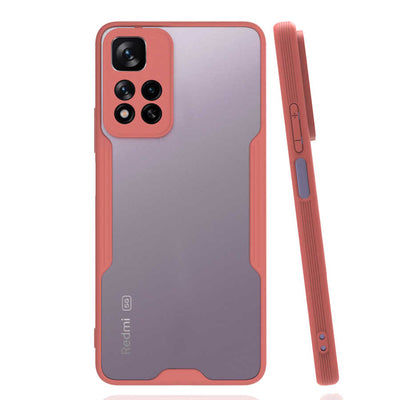 Xiaomi Redmi Note 11 Pro Plus 5G Kılıf Zore Parfe Kapak Pembe