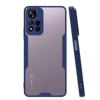 Xiaomi Redmi Note 11 Pro Plus 5G Kılıf Zore Parfe Kapak Lacivert