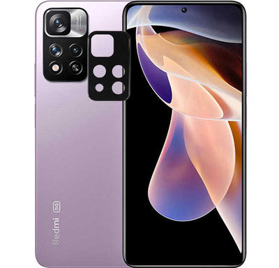 Xiaomi Redmi Note 11 Pro Plus 5G Zore 3D Kamera Camı Siyah