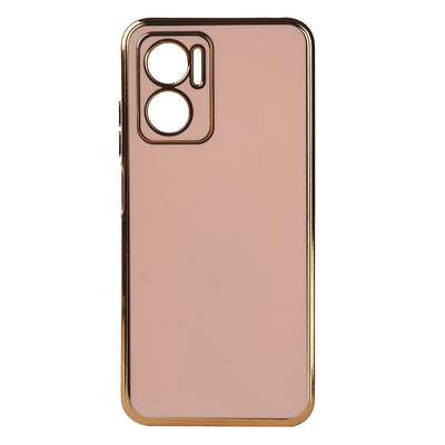 Xiaomi Redmi Note 11E Kılıf Zore Bark Kapak Rose Gold