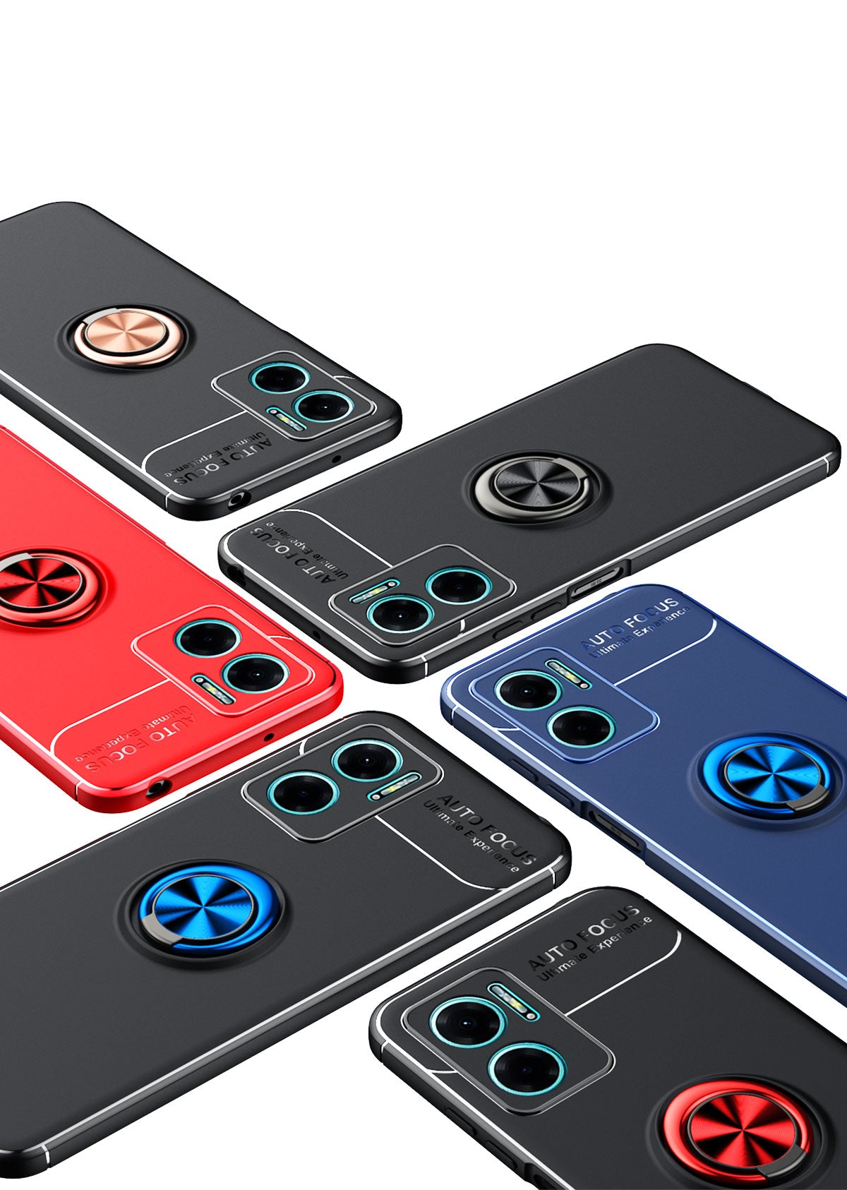 Xiaomi Redmi Note 11E Kılıf Zore Ravel Silikon Kapak Siyah