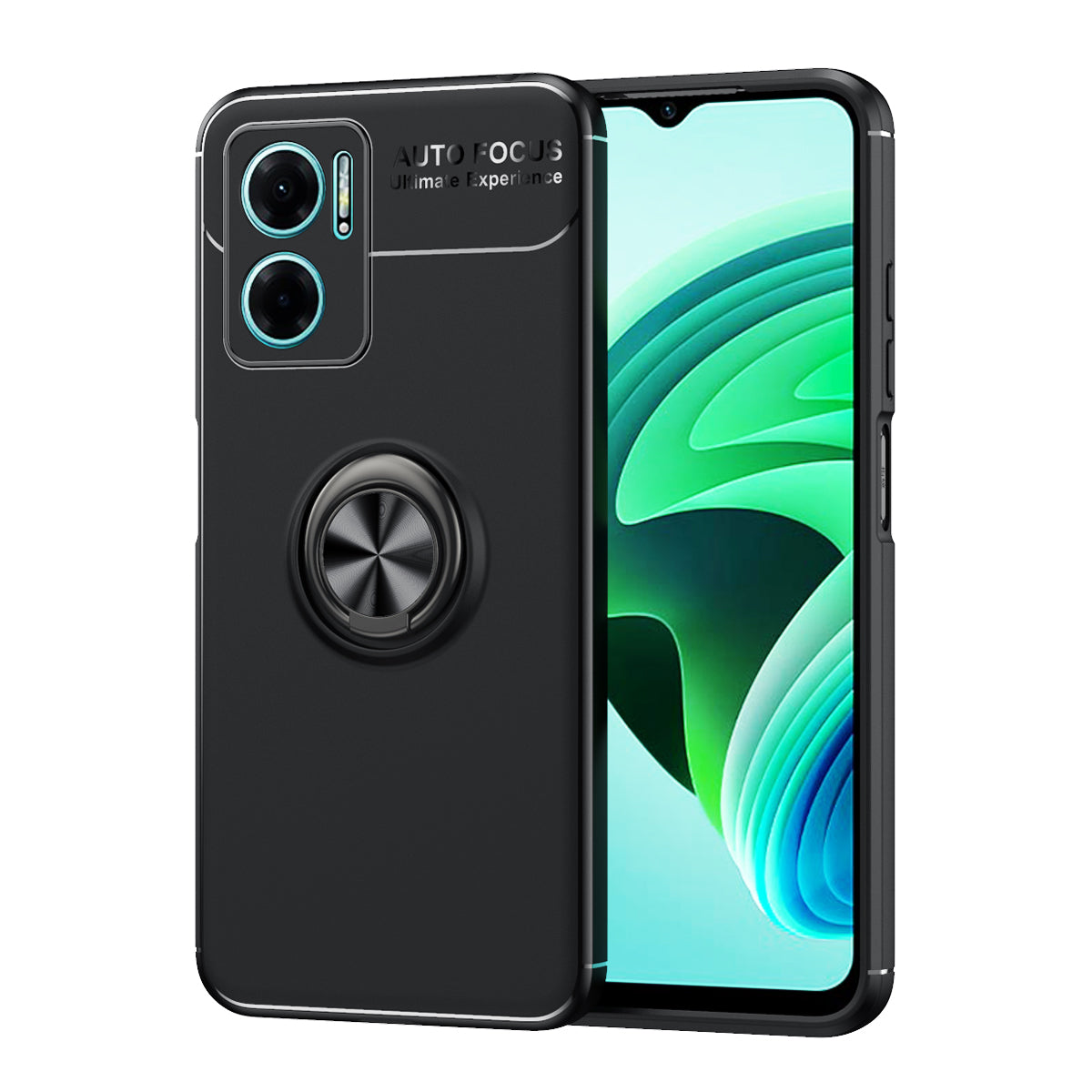 Xiaomi Redmi Note 11E Kılıf Zore Ravel Silikon Kapak Siyah