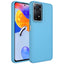 Xiaomi Redmi Note 11S Global Kılıf Metal Çerçeve ve Buton Tasarımlı Silikon Zore Luna Kapak
