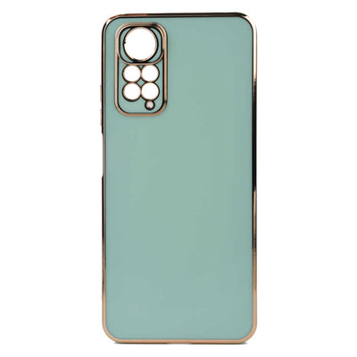 Xiaomi Redmi Note 11S Global Kılıf Zore Bark Kapak Açık Yeşil