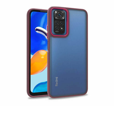 Xiaomi Redmi Note 11S Global Kılıf Zore Flora Kapak Siyah