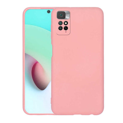 Xiaomi Redmi Note 11S Global Kılıf Zore Mara Lansman Kapak Pembe Açık