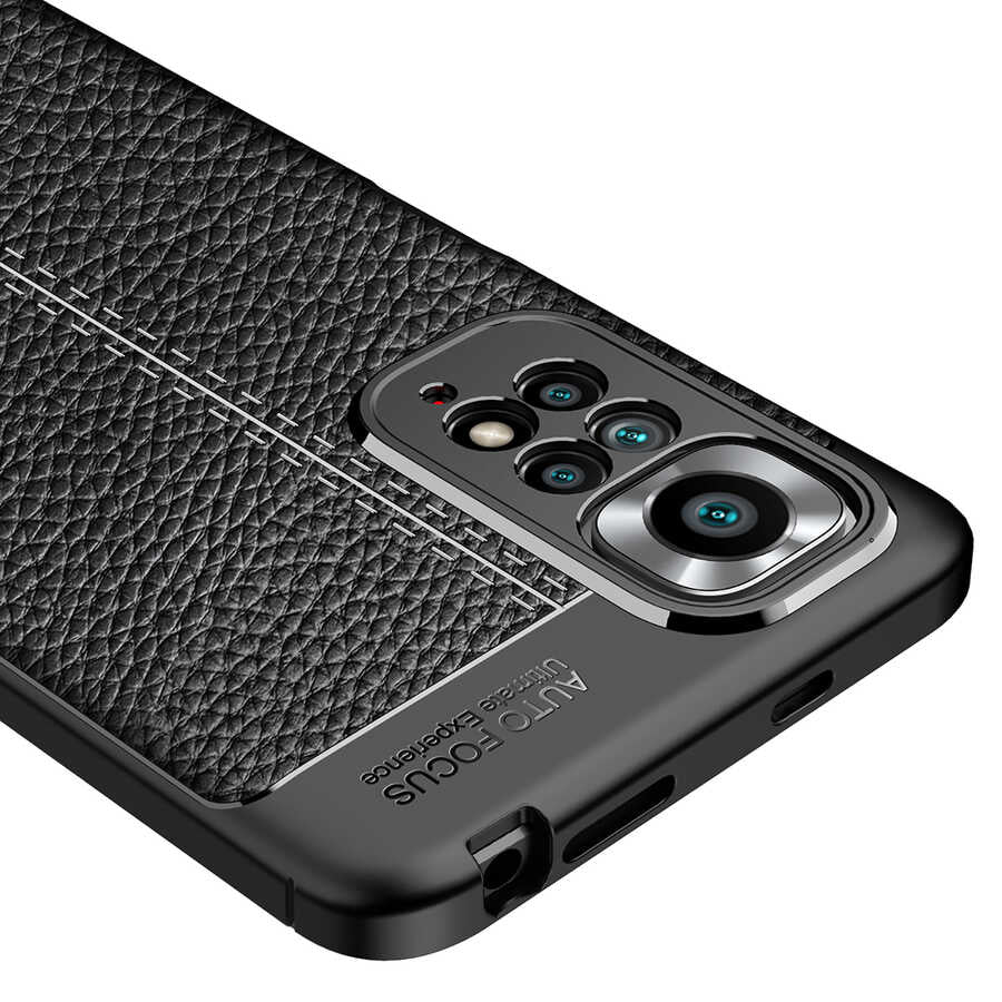 Xiaomi Redmi Note 11S Global Kılıf Zore Niss Silikon Kapak Lacivert