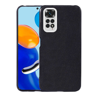 Xiaomi Redmi Note 11S Global Kılıf Zore Shining Silikon Siyah