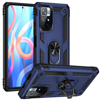 Xiaomi Redmi Note 11T 5G Kılıf Zore Vega Kapak Mavi