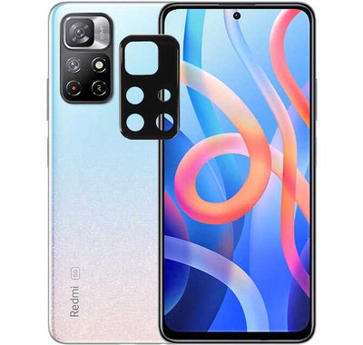 Xiaomi Redmi Note 11T 5G Zore 3D Kamera Camı Siyah