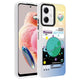 Xiaomi Redmi Note 12 4G Kılıf Desenli Zore Dragon Sert Kapak Gezegen