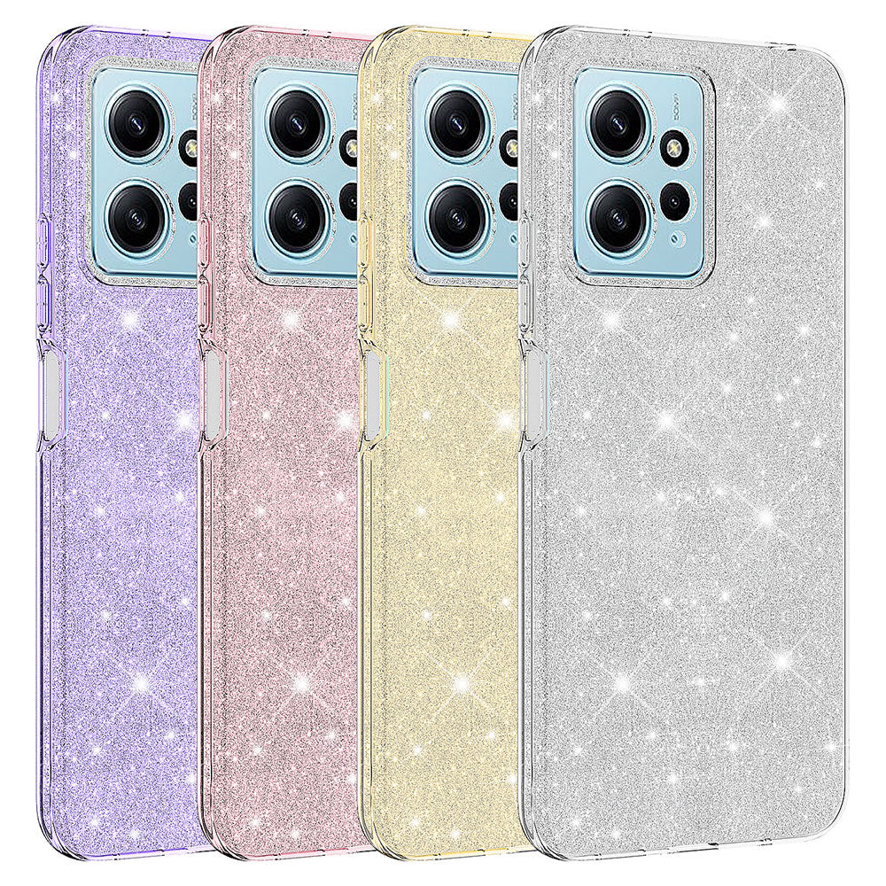 Xiaomi Redmi Note 12 4G Kılıf Zore Shining Silikon Pembe