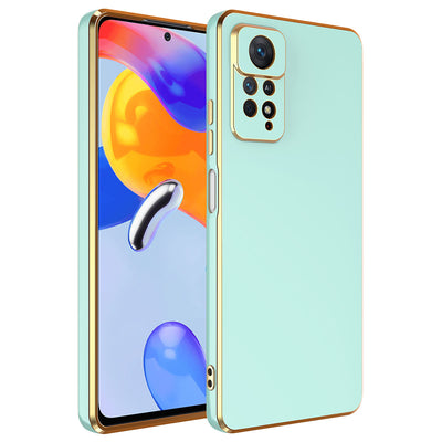 Xiaomi Redmi Note 12 Pro 4G Kılıf Zore Bark Kapak Açık Yeşil