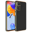 Xiaomi Redmi Note 12 Pro 4G Kılıf Zore Bark Kapak Siyah