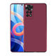 Xiaomi Redmi Note 12 Pro 4G Kılıf Zore Premier Silikon Kapak Mürdüm