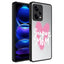 Xiaomi Redmi Note 12 Pro 5G Kılıf Aynalı Desenli Kamera Korumalı Parlak Zore Mirror Kapak