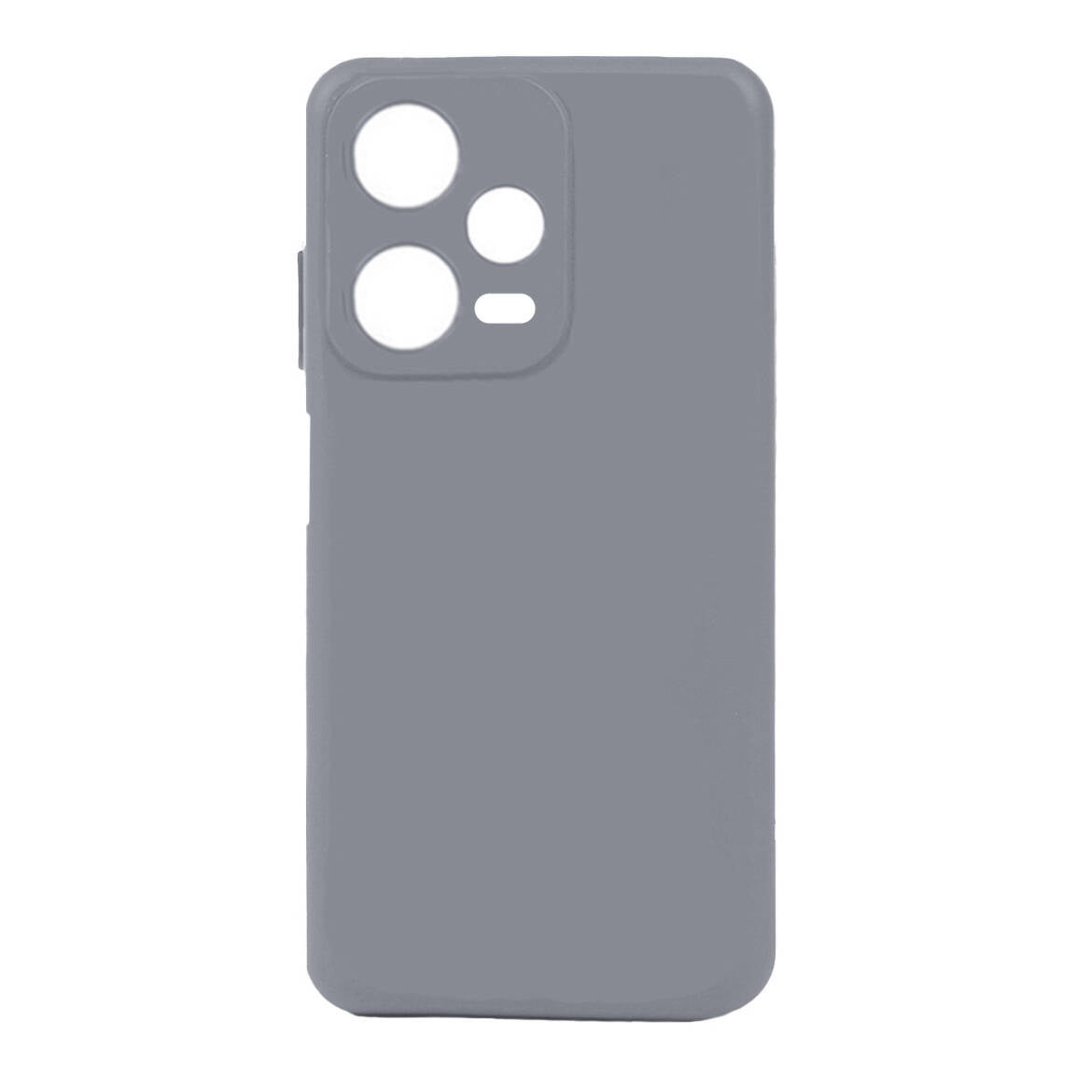 Xiaomi Redmi Note 12 Pro 5G Kılıf Zore Biye Silikon Gri