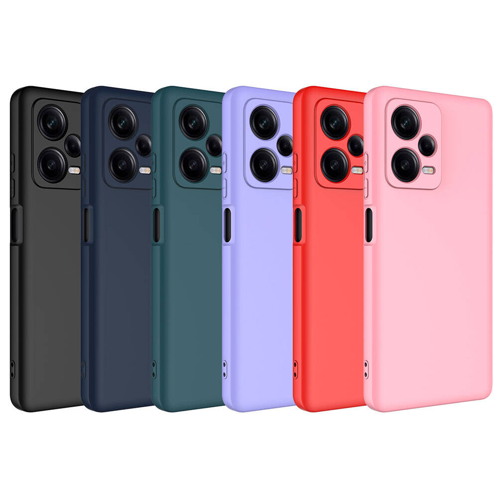 Xiaomi Redmi Note 12 Pro Plus 5G Kılıf Zore Mara Lansman Kapak Siyah