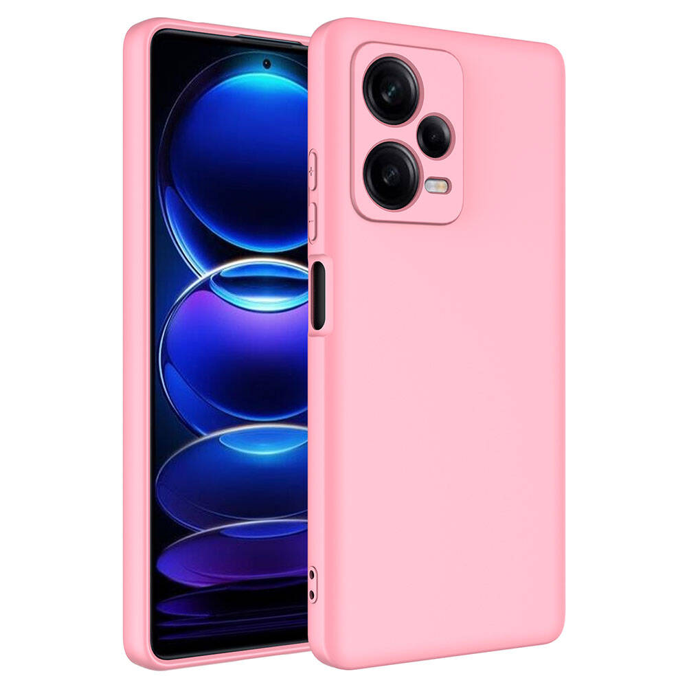 Xiaomi Redmi Note 12 Pro Plus 5G Kılıf Zore Mara Lansman Kapak Siyah