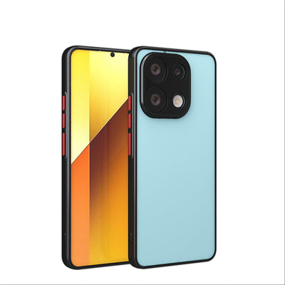 Xiaomi Redmi Note 13 4G Kılıf Zore Hux Kapak Siyah