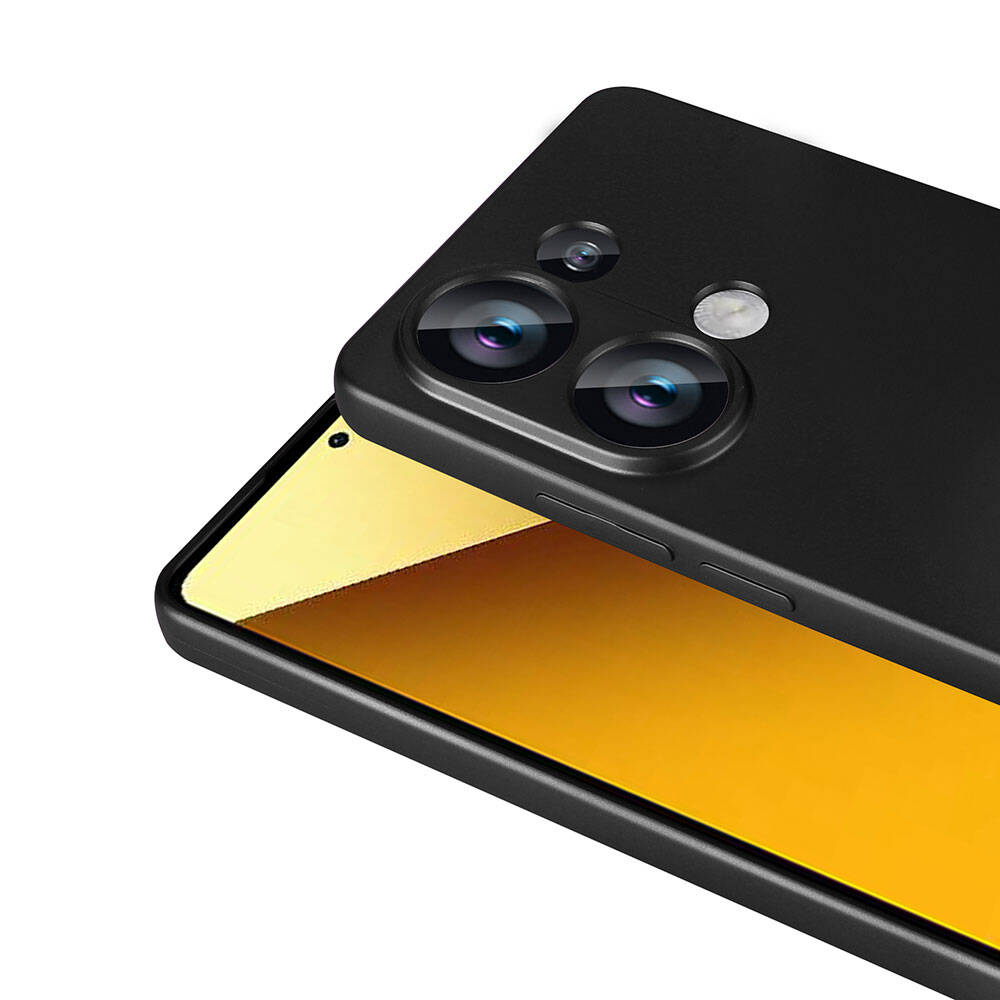 Xiaomi Redmi Note 13 4G Kılıf Zore Premier Silikon Kapak Kırmızı